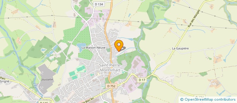 localisation de l'entreprise SCI TIVEA  BEAUPREAU-EN-MAUGES