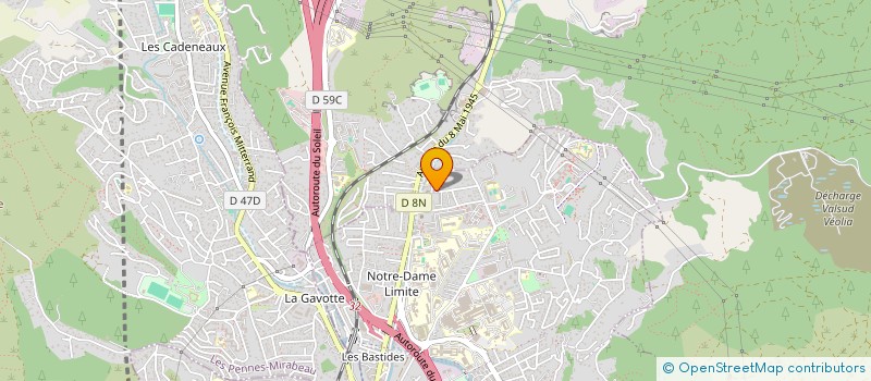 localisation de l'entreprise SCI TIVOLI à SEPTEMES-LES-VALLONS