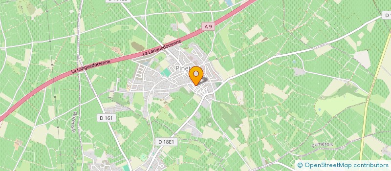 localisation de l'entreprise SCI TIVOLI  PINET