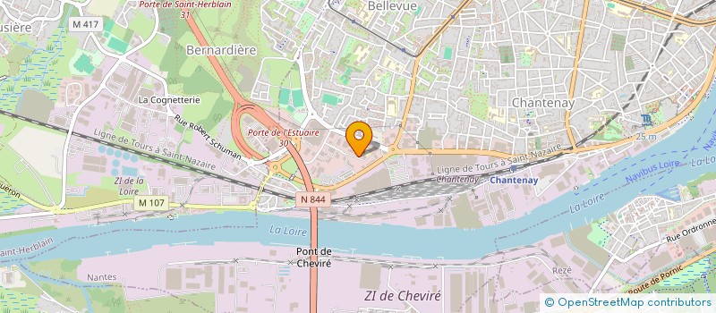localisation de l'entreprise SCI TIVOLI à NANTES
