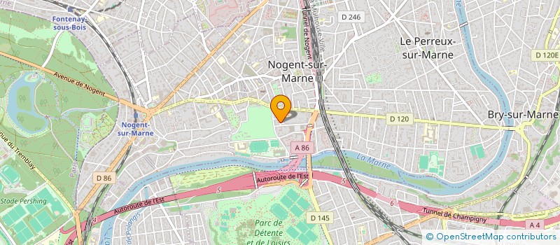 localisation de l'entreprise SCI TIVOLI CANNES à NOGENT-SUR-MARNE