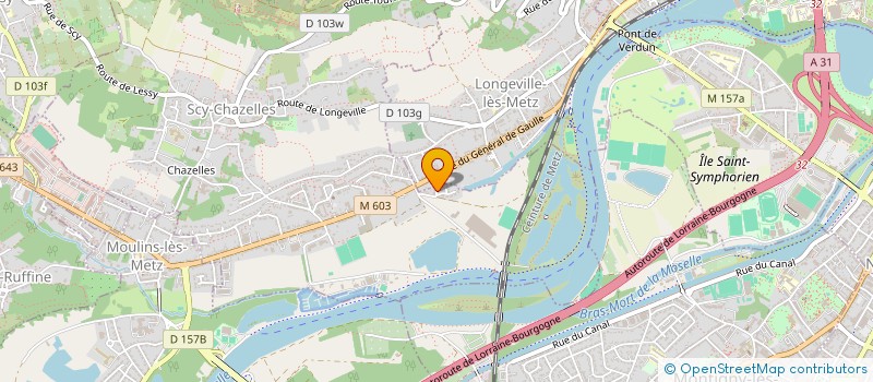 localisation de l'entreprise SCI TIVOLIO  SCY-CHAZELLES