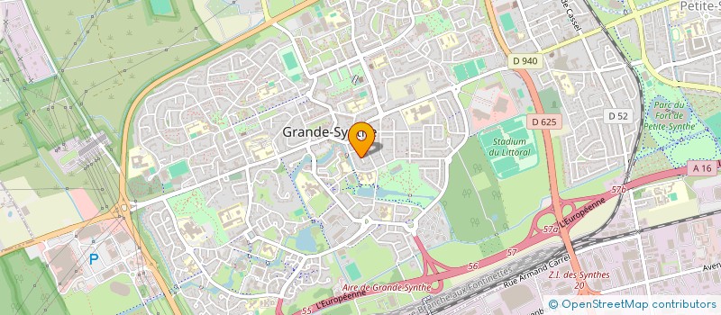 localisation de l'entreprise SCI TIWAL  GRANDE-SYNTHE
