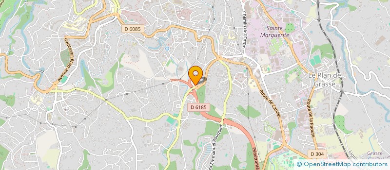localisation de l'entreprise SCI TIXAZUR à GRASSE
