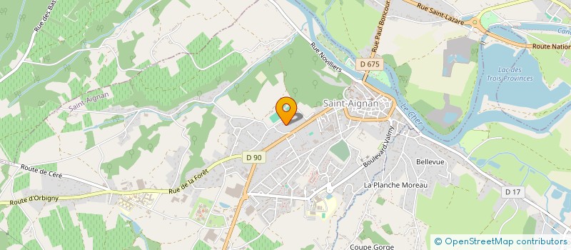 localisation de l'entreprise SCI TIXI à SAINT-AIGNAN