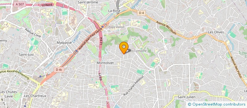 localisation de l'entreprise SCI TIYA à MARSEILLE