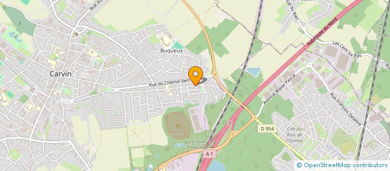 localisation de l'entreprise SCI TIZNIT  CARVIN