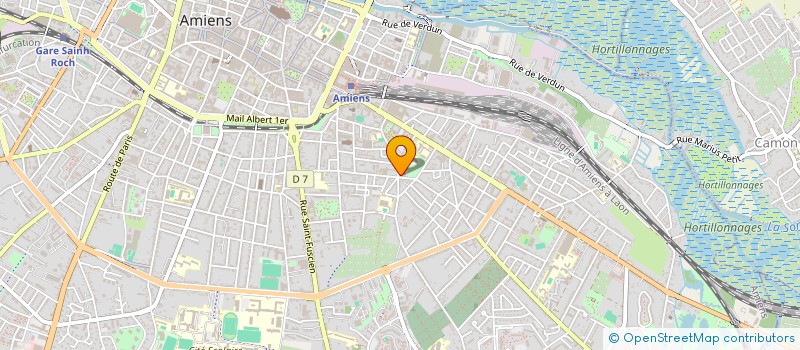 localisation de l'entreprise SCI TIZY à AMIENS