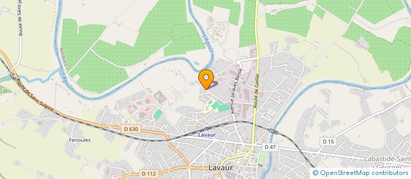 localisation de l'entreprise SCI TJ  LAVAUR