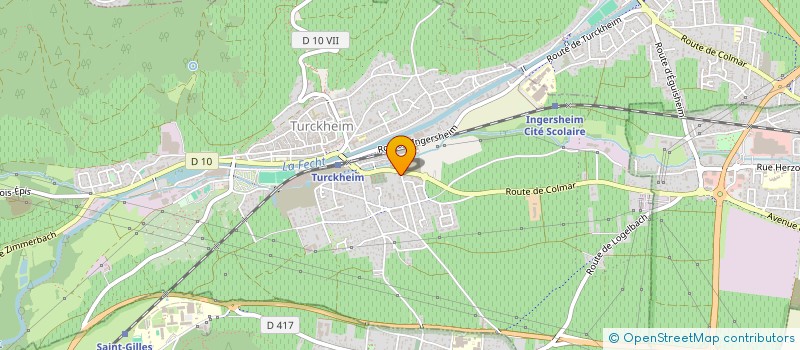 localisation de l'entreprise SCI TJ PATRIMOINE  WIHR-AU-VAL