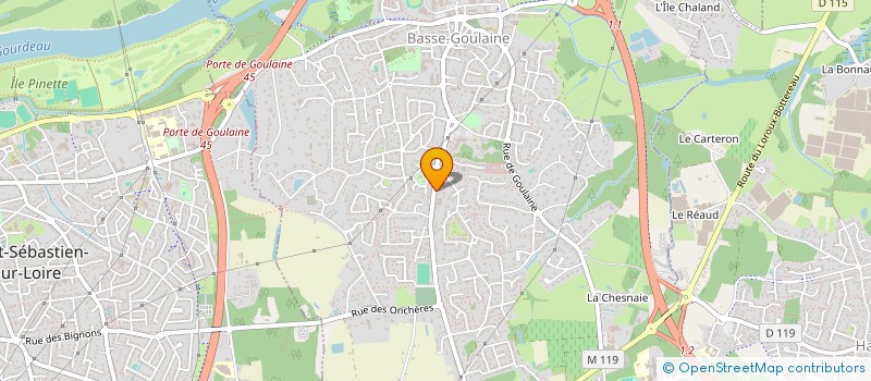 localisation de l'entreprise SCI TJB  BASSE-GOULAINE