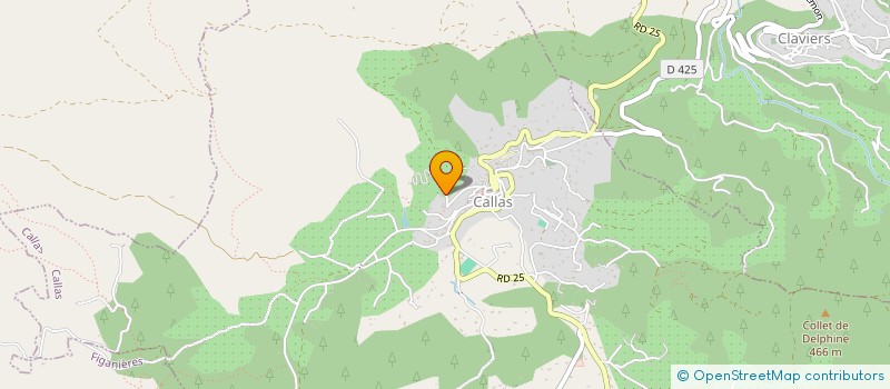 localisation de l'entreprise SCI TJEGO REMISE  CALLAS