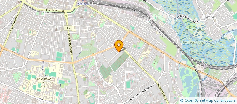 localisation de l'entreprise SCI TJL à AMIENS