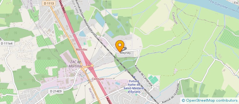 localisation de l'entreprise SCI TJL  CADAUJAC