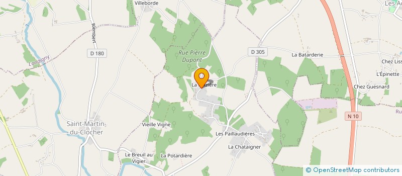 localisation de l'entreprise SCI TK  BERNAC