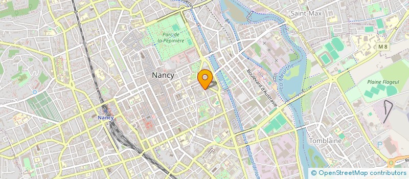 localisation de l'entreprise SCI TK NANCY  NANCY