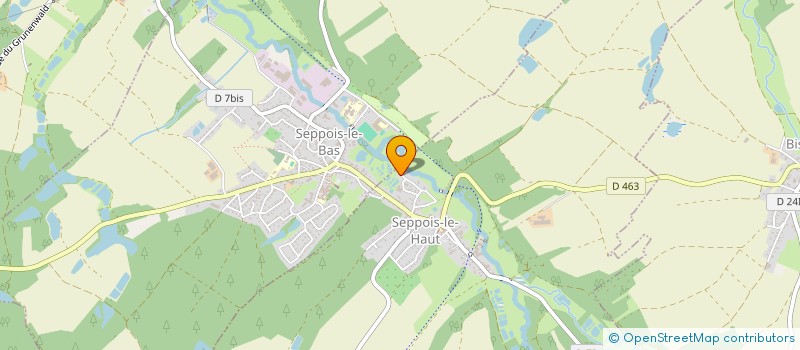 localisation de l'entreprise SCI TKA 68  SEPPOIS-LE-HAUT