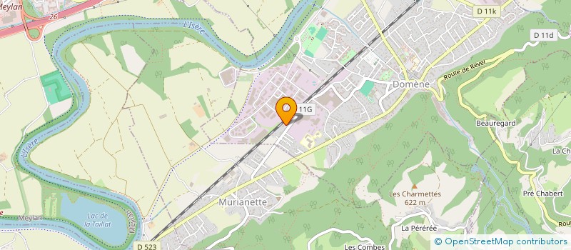 localisation de l'entreprise SCI TL  DOMENE