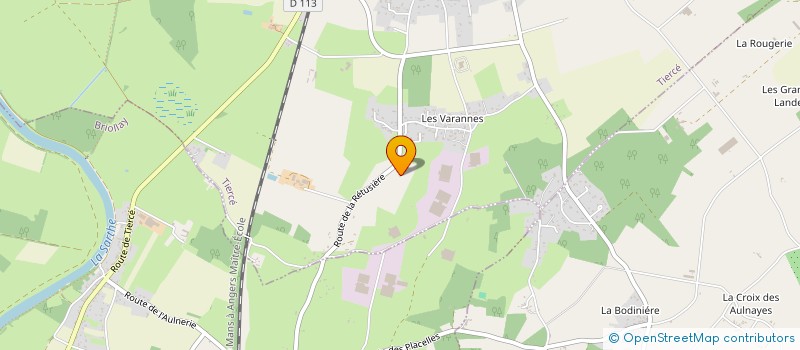 localisation de l'entreprise SCI TL D LANDES à TIERCE