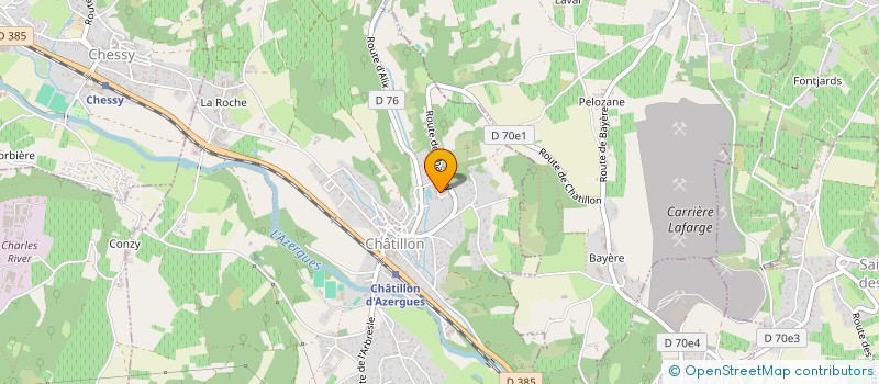 localisation de l'entreprise SCI TL-IMMO  CHATILLON