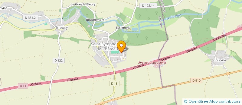 localisation de l'entreprise SCI TLA IMMO à AUNEAU-BLEURY-SAINT-SYMPHORIEN