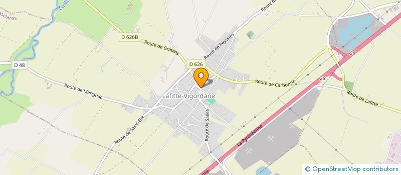 localisation de l'entreprise SCI TLAJ COSTAGLIOLA  LAFITTE-VIGORDANE