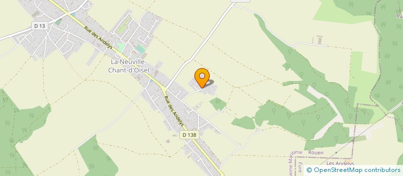 localisation de l'entreprise SCI TLCM  LA NEUVILLE-CHANT-D'OISEL