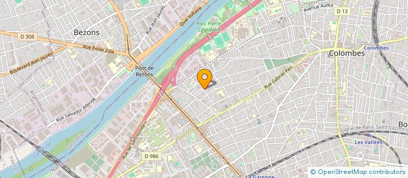 localisation de l'entreprise SCI TLE à COLOMBES