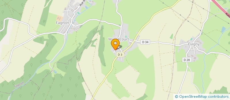 localisation de l'entreprise SCI TLH  WARNECOURT