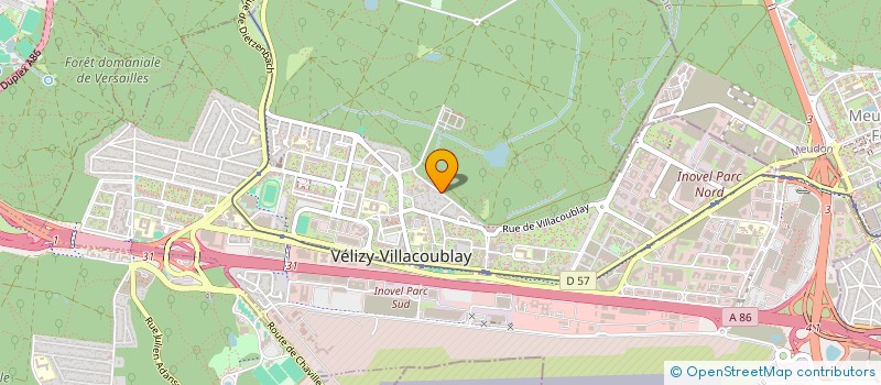 localisation de l'entreprise SCI TLIMMO  VELIZY-VILLACOUBLAY