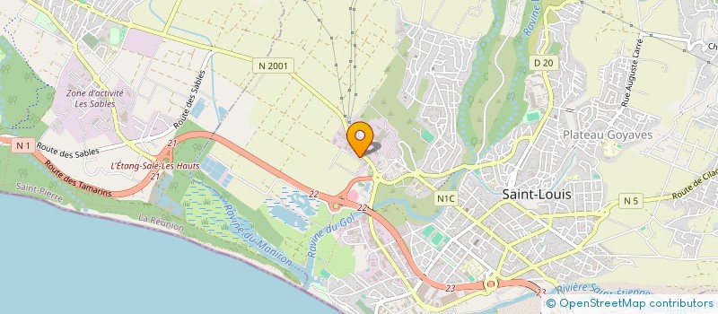 localisation de l'entreprise SCI TLJL  SAINT-LOUIS