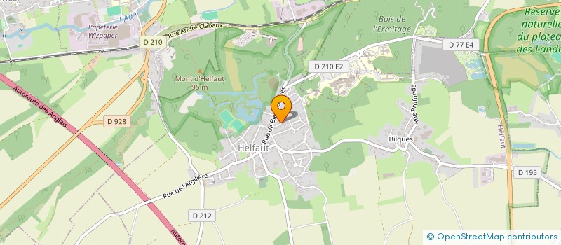 localisation de l'entreprise SCI TLM INVEST  HELFAUT