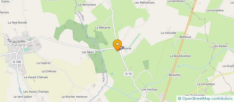 localisation de l'entreprise SCI TLM N  LANDEAN