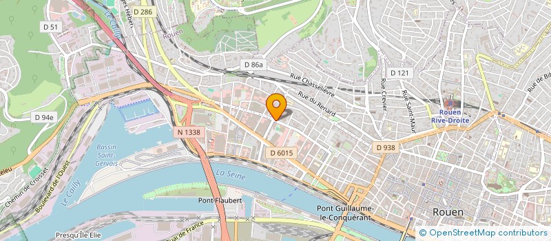 localisation de l'entreprise SCI TLP à ROUEN