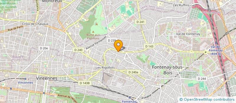 localisation de l'entreprise SCI TLS à FONTENAY-SOUS-BOIS
