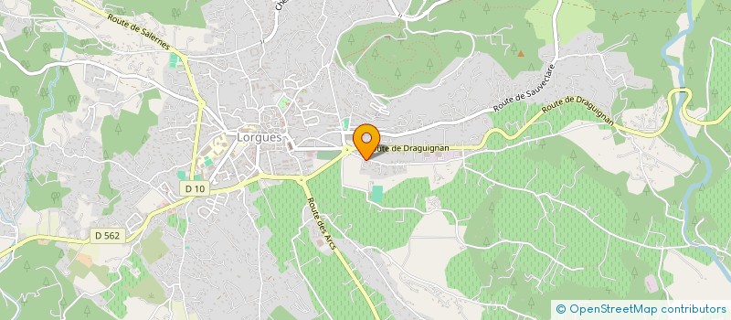 localisation de l'entreprise SCI TLX IMMO 2  LORGUES