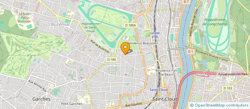 localisation de l'entreprise SCI TLZ à SAINT-CLOUD