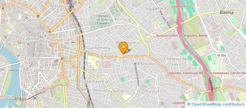 localisation de l'entreprise SCI TM 31 à TOULOUSE