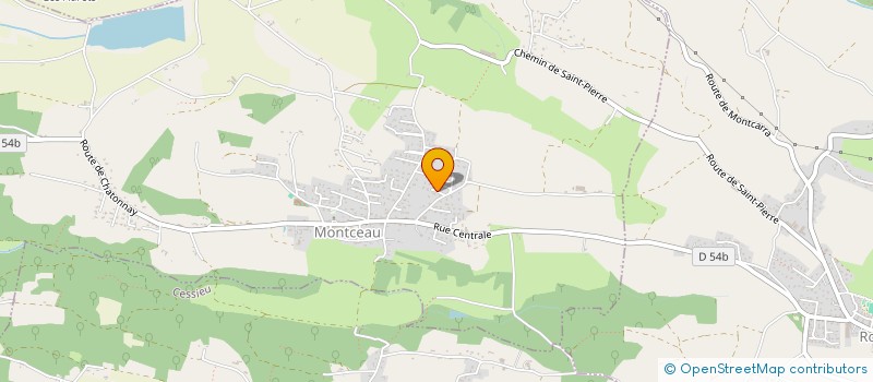 localisation de l'entreprise SCI TM IMMO  RUY-MONTCEAU