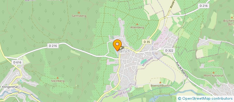 localisation de l'entreprise SCI TM INVEST  BRSCH