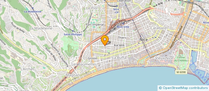 localisation de l'entreprise SCI TMC à NICE