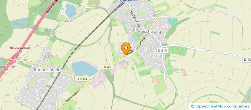 localisation de l'entreprise SCI TMC  RSCHWOOG