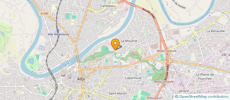 localisation de l'entreprise SCI TMC AVENIR à ALBI