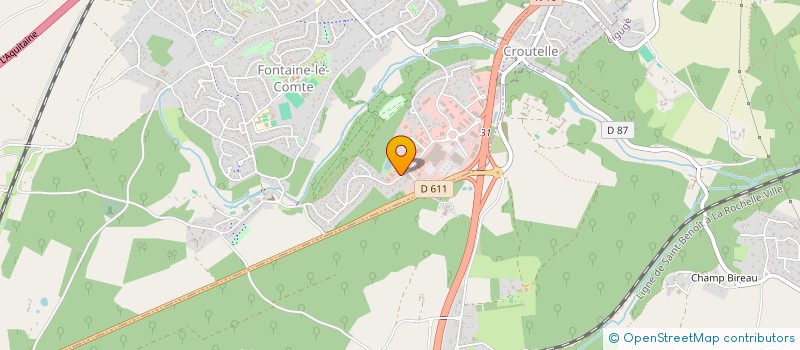 localisation de l'entreprise SCI TMC CHICOINE  FONTAINE-LE-COMTE