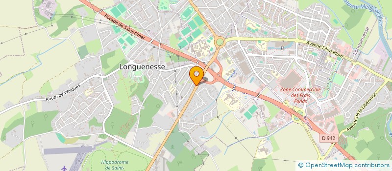 localisation de l'entreprise SCI TMD IMMO  LONGUENESSE