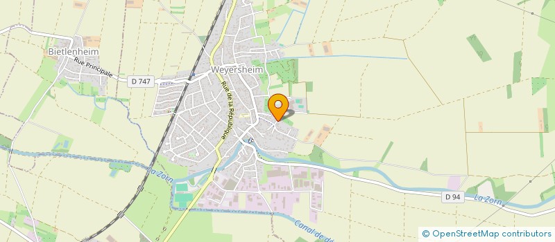 localisation de l'entreprise SCI TMH INVEST  HRDT