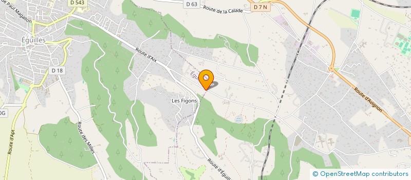 localisation de l'entreprise SCI TMJ  EGUILLES