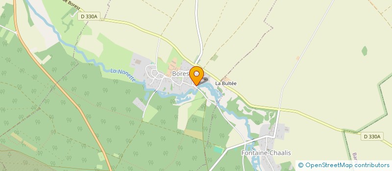 localisation de l'entreprise SCI TMJ  BOREST