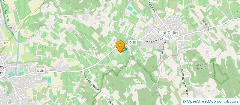 localisation de l'entreprise SCI TML  PERNES-LES-FONTAINES