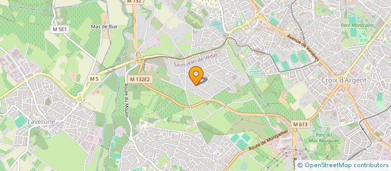 localisation de l'entreprise SCI TMN  SAINT-JEAN-DE-VEDAS